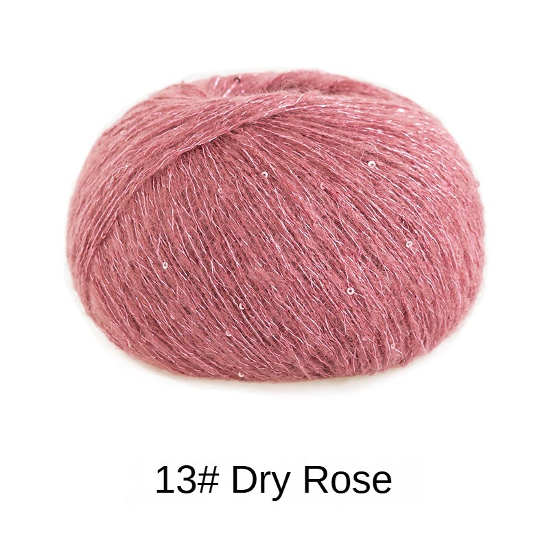 Phantom Feather Beads hand-woven gift crochet rod hat scarf sweater handmade gift diy clothes bag-HOOKSTH