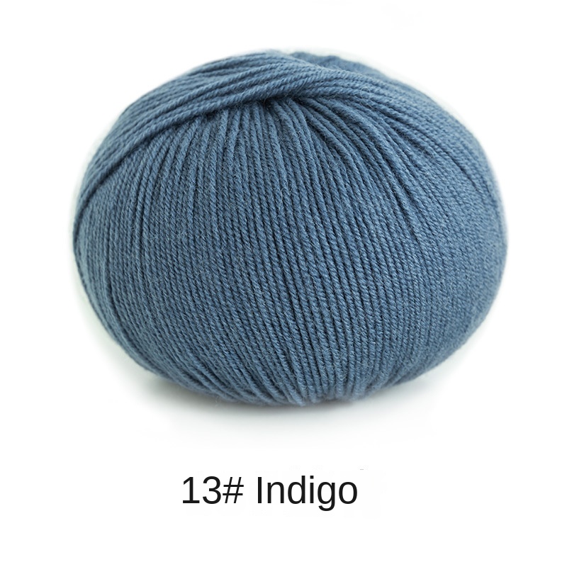 Su Su Sister home Morandi 4# Australian Merino wool thread hand-woven clothes hat scarf wool ball