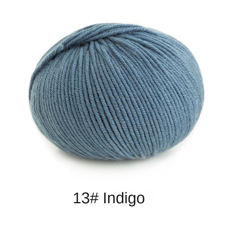 Su Su Sister home Morandi 6# Australian Merino wool thread hand-woven clothes hat scarf wool ball