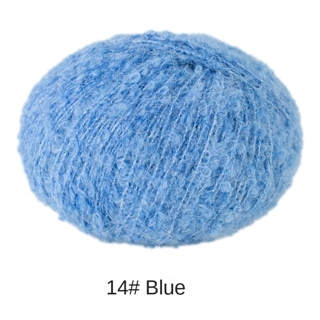 Loop yarn wool yarn hand-woven gift crochet rod hat scarf sweater handmade gift diy clothes bag-HOOKSTH