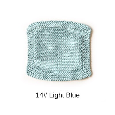 Wool cotton hand-made cotton yarn hand-woven gift crochet rod hat scarf sweater handmade gift diy clothes bag-HOOKSTH