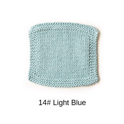 Wool cotton hand-made cotton yarn hand-woven gift crochet rod hat scarf sweater handmade gift diy clothes bag-HOOKSTH