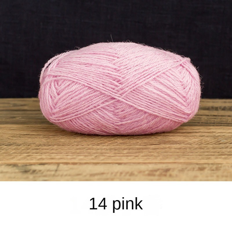 Delan wool yarn hand-woven gift crochet rod hat scarf sweater handmade gift diy clothes bag-HOOKSTH