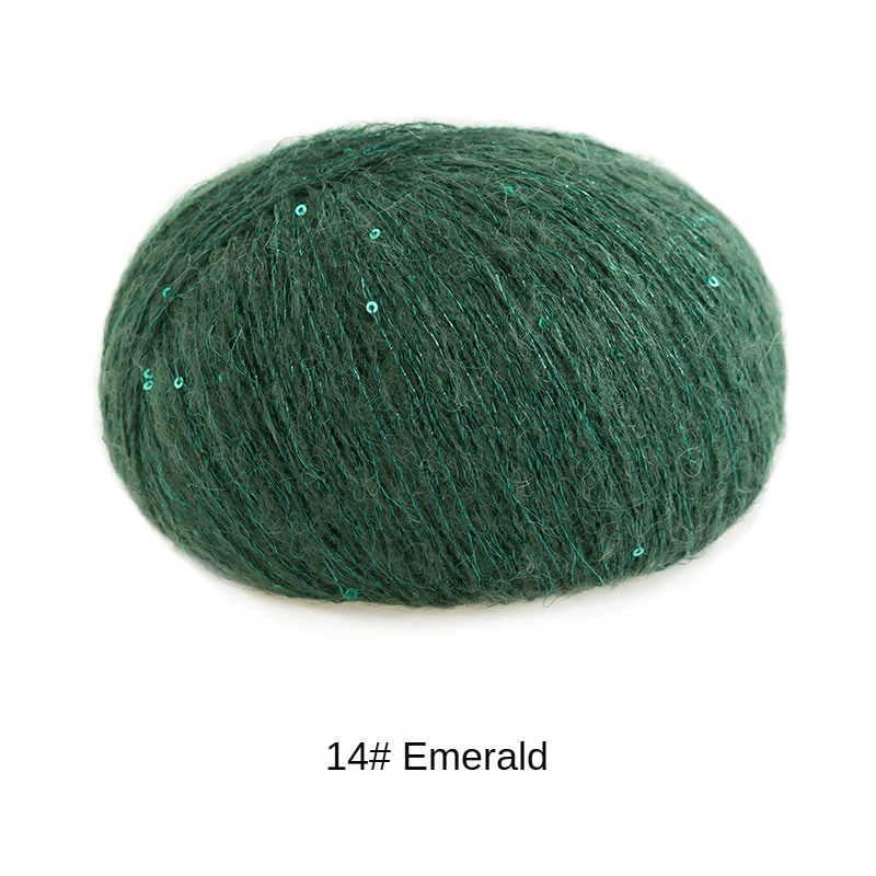 Phantom Feather Beads hand-woven gift crochet rod hat scarf sweater handmade gift diy clothes bag-HOOKSTH