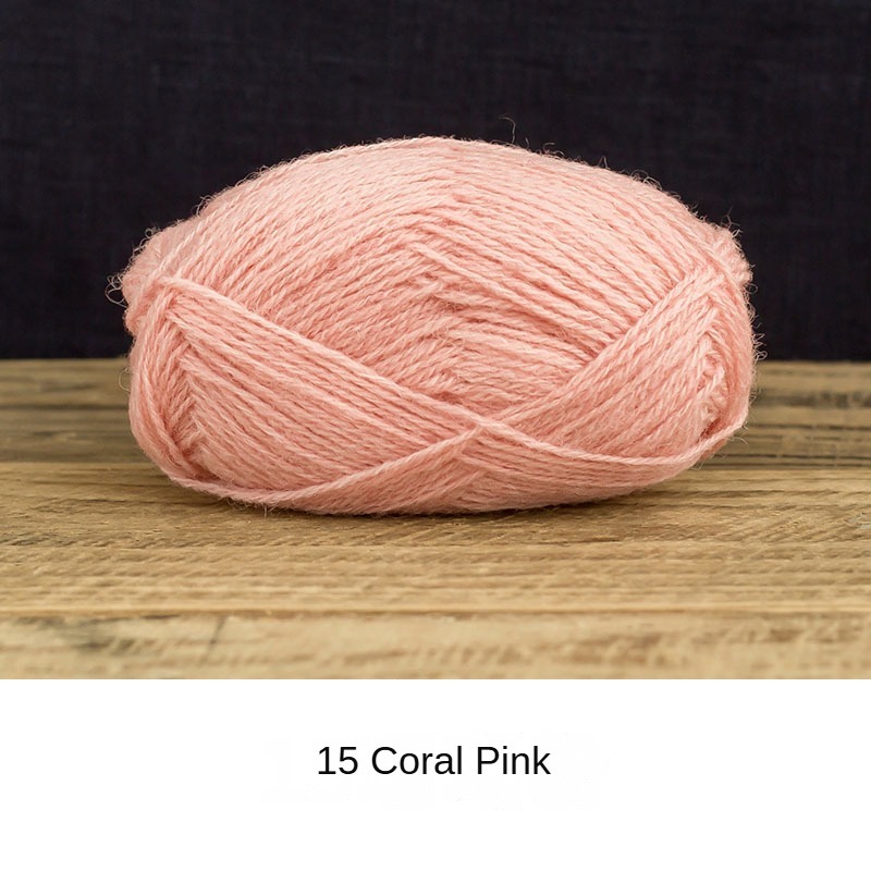 Delan wool yarn hand-woven gift crochet rod hat scarf sweater handmade gift diy clothes bag-HOOKSTH