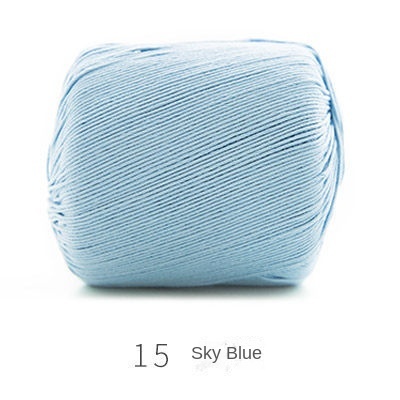 3# Lace Yarn hand knitting yarn 40g hand-woven gift crochet rod hat scarf sweater handmade gift diy clothes bag-HOOKSTH