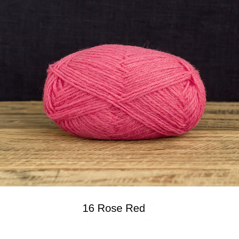 Su Su sister's home set Delan wool yarn diy coarse wool ball hand-crocheted material wrap knitting scarf thread