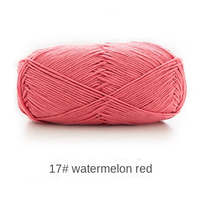 Su Su sister home wool 5 strands milk combed cotton diy clothes bag wholesale wool crochet bag