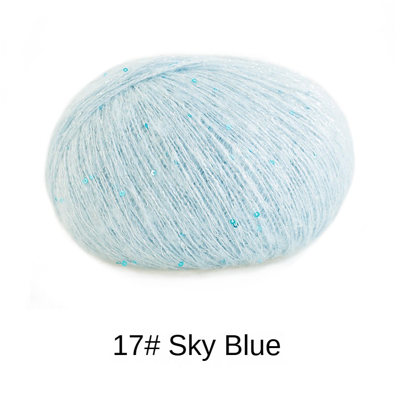 Phantom Feather Beads hand-woven gift crochet rod hat scarf sweater handmade gift diy clothes bag-HOOKSTH