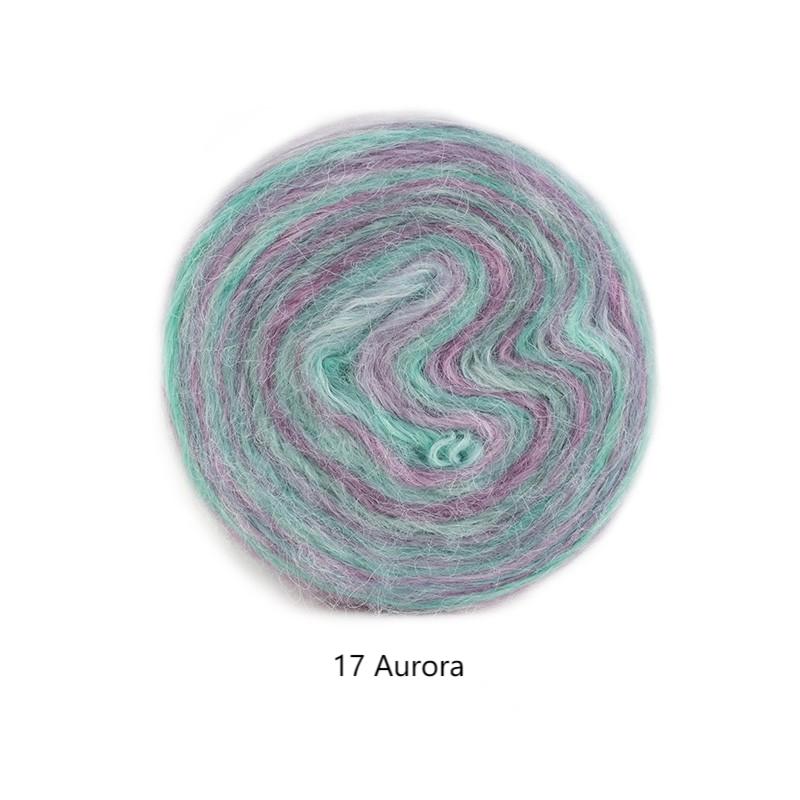 Su Su sister home impression sunrise according to package (box) wholesale wool ball hand-knitting DIY crochet stick