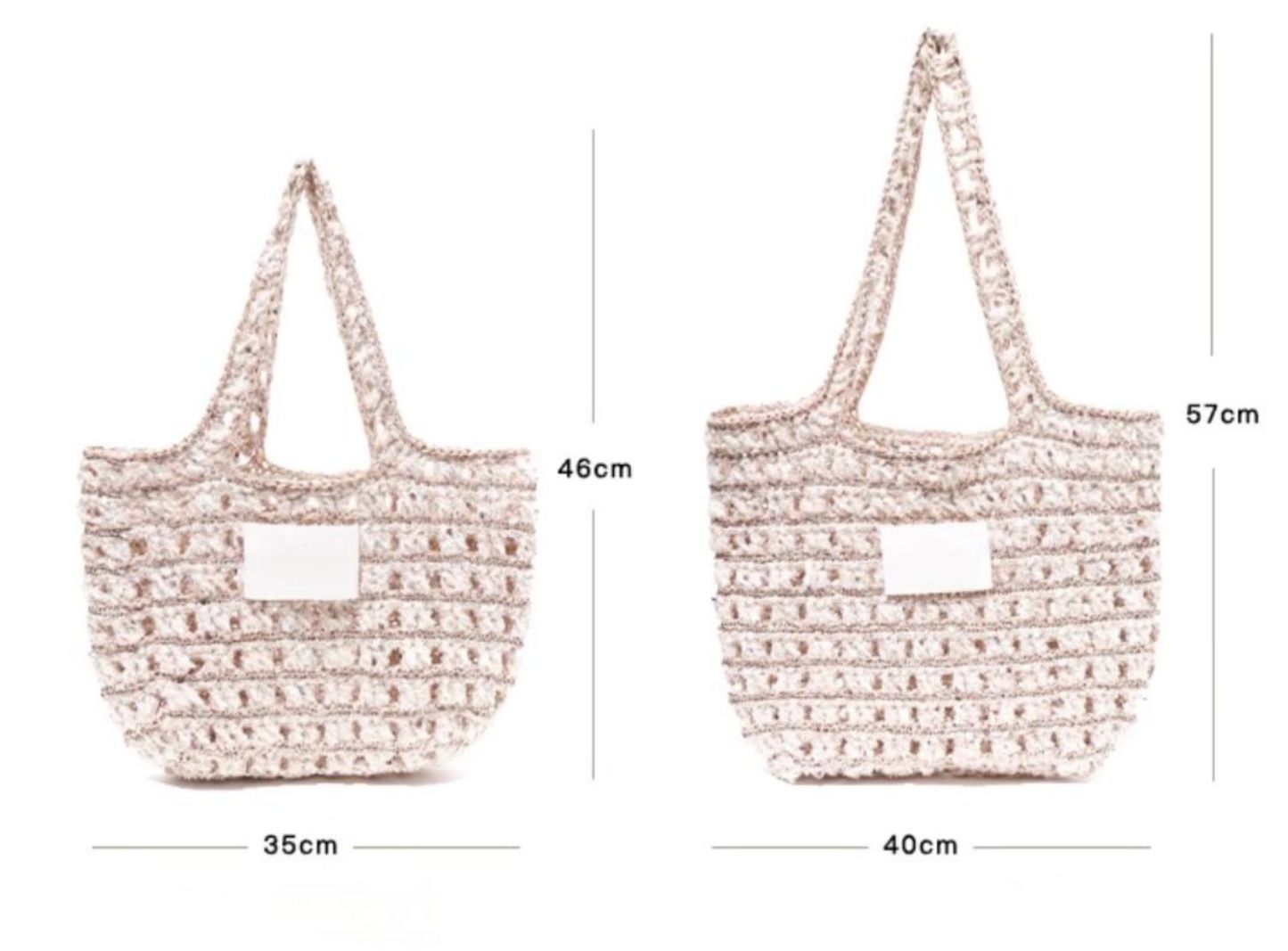 Hand Mixed Waffle Ribbon Bag DIY Material Bag Handwoven Gift Birthday Girlfriend Valentine's Day Girlfriend Gift-HOOKSTH