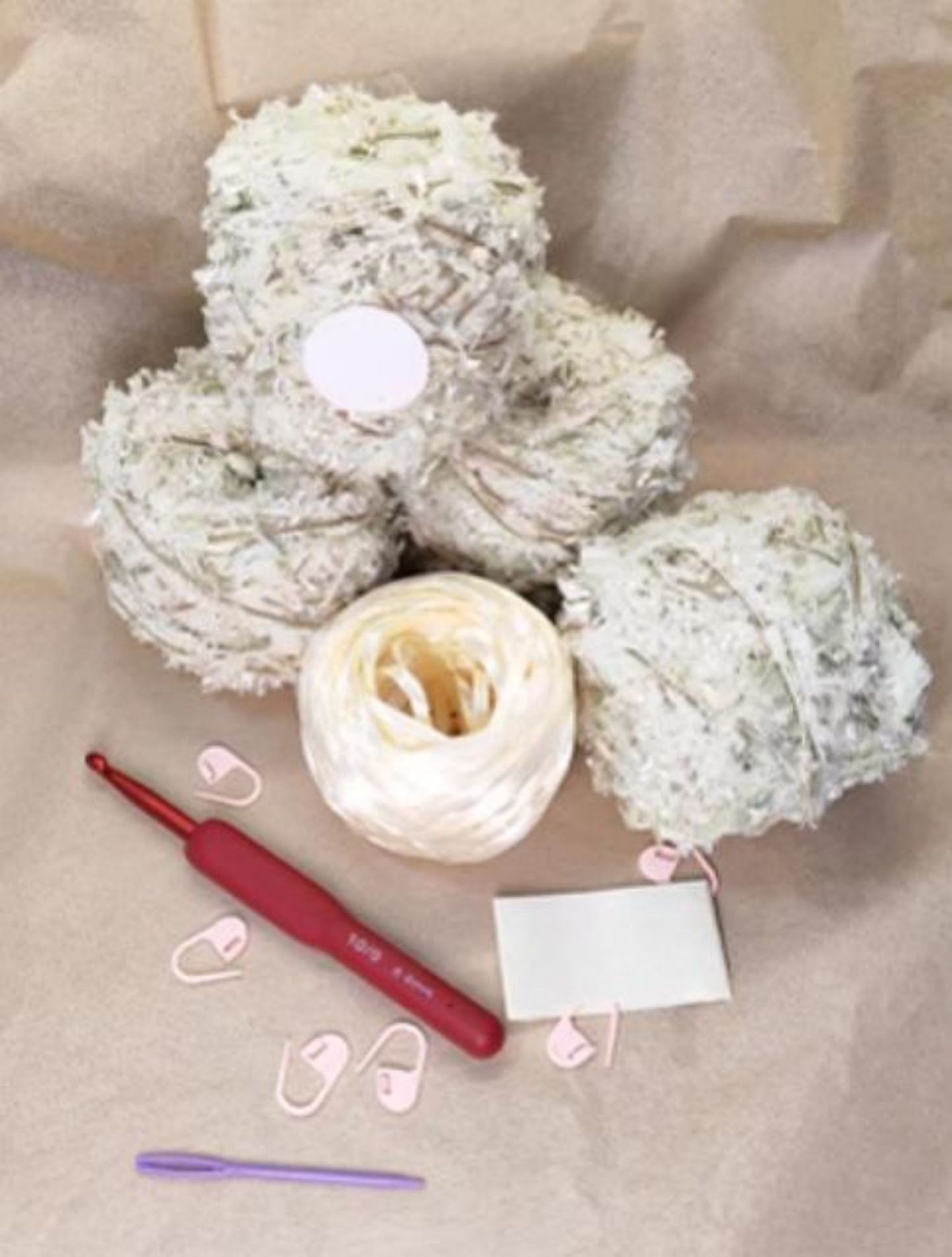 Hand Mixed Waffle Ribbon Bag DIY Material Bag Handwoven Gift Birthday Girlfriend Valentine's Day Girlfriend Gift-HOOKSTH