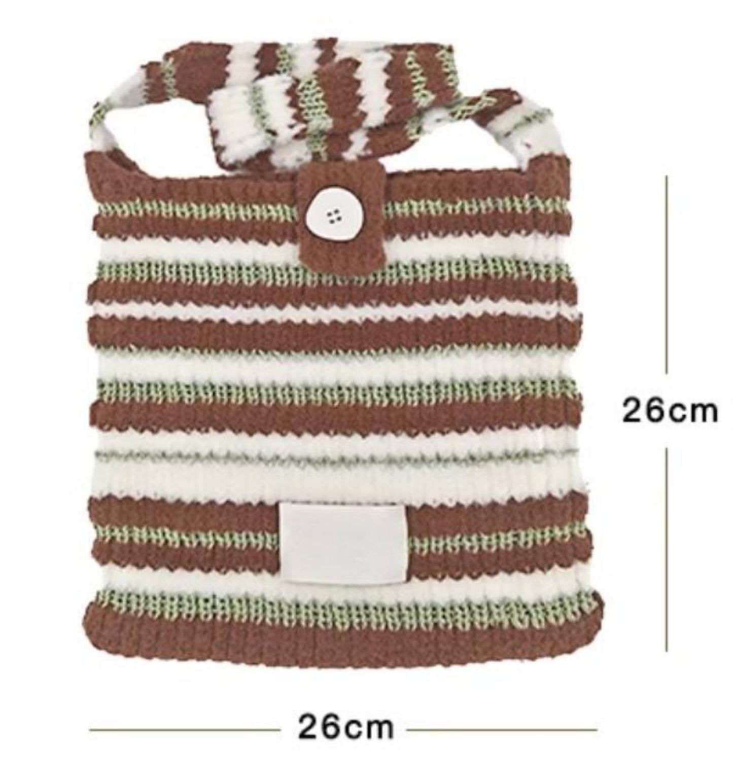 Marshmallow mix color bag DIY material bag shoulder crossbody soft hand-woven autumn and winter gifts original-HOOKSTH