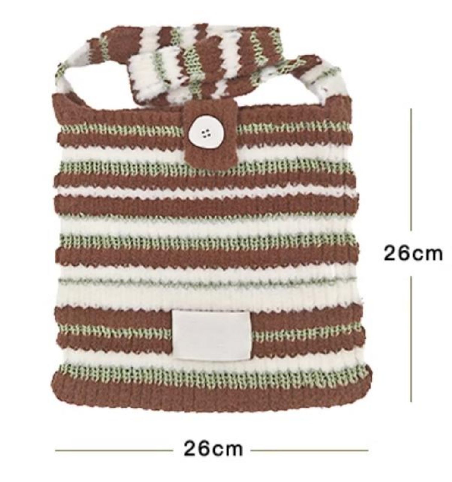 Marshmallow mix color bag DIY material bag shoulder crossbody soft hand-woven autumn and winter gifts original-HOOKSTH