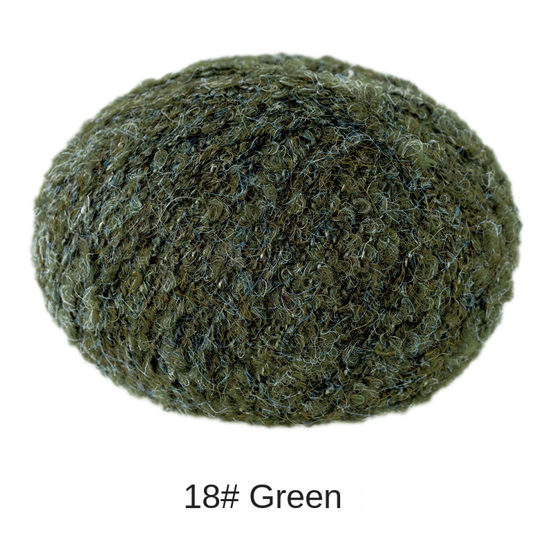 Loop yarn wool yarn hand-woven gift crochet rod hat scarf sweater handmade gift diy clothes bag-HOOKSTH