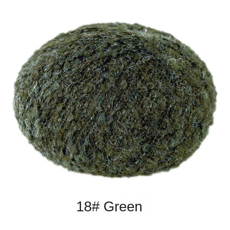 Loop yarn wool yarn hand-woven gift crochet rod hat scarf sweater handmade gift diy clothes bag-HOOKSTH