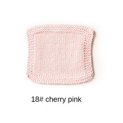 Wool cotton hand-made cotton yarn hand-woven gift crochet rod hat scarf sweater handmade gift diy clothes bag-HOOKSTH