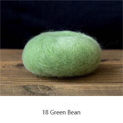 South African Mohair wool yarn hand-woven gift crochet rod hat scarf sweater handmade gift diy clothes bag-HOOKSTH