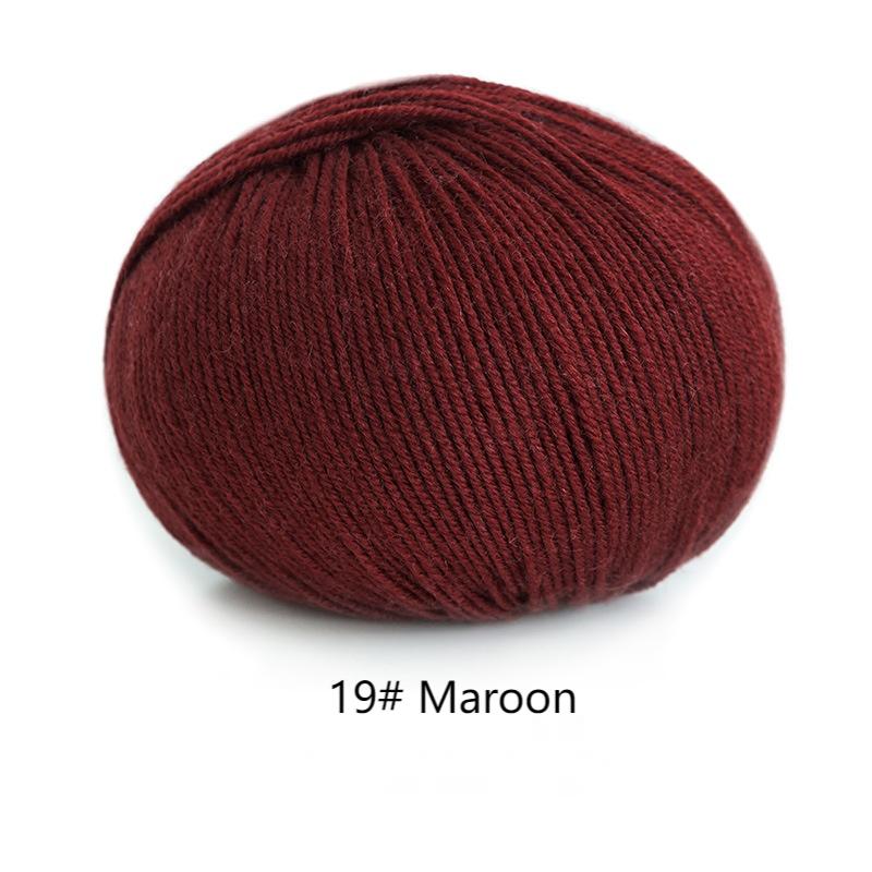 Su Su Sister home Morandi 4# Australian Merino wool thread hand-woven clothes hat scarf wool ball