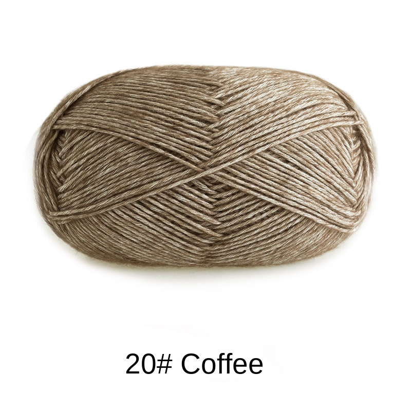 Impression fog feather handmade yarn diy crochet stick sweater scarf material package baby wool ball