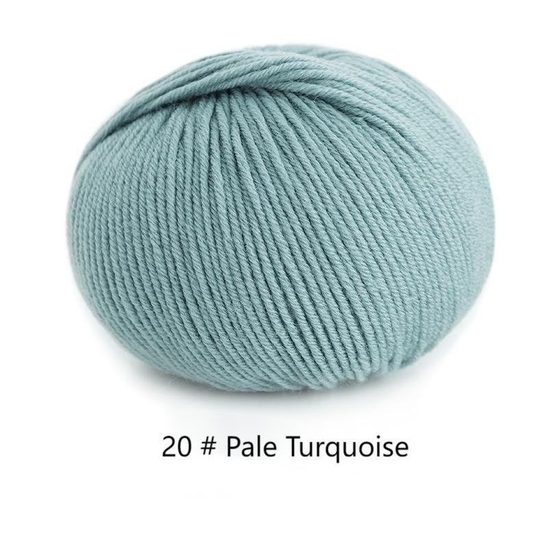 Morandi 6# Australian Merino wool yarn hand-woven gift crochet rod hat scarf sweater handmade gift diy clothes bag-HOOKSTH