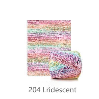 Fancy Dyeing Lace Yarn hand knitting yarn 50g hand-woven gift crochet rod hat scarf sweater handmade gift diy clothes bag-HOOKSTH