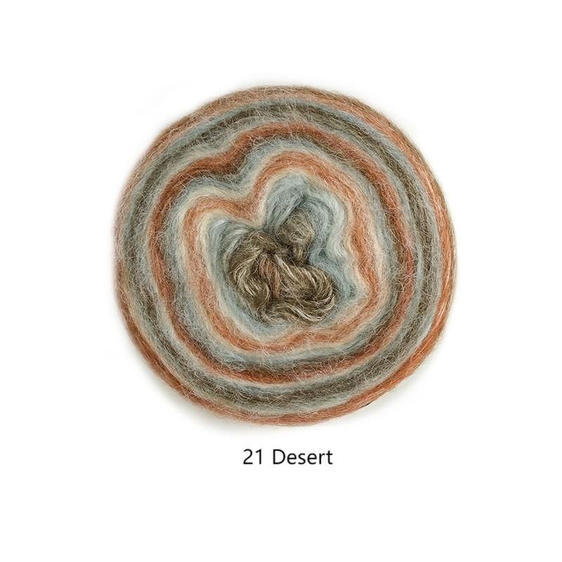 Su Su sister home impression sunrise according to package (box) wholesale wool ball hand-knitting DIY crochet stick