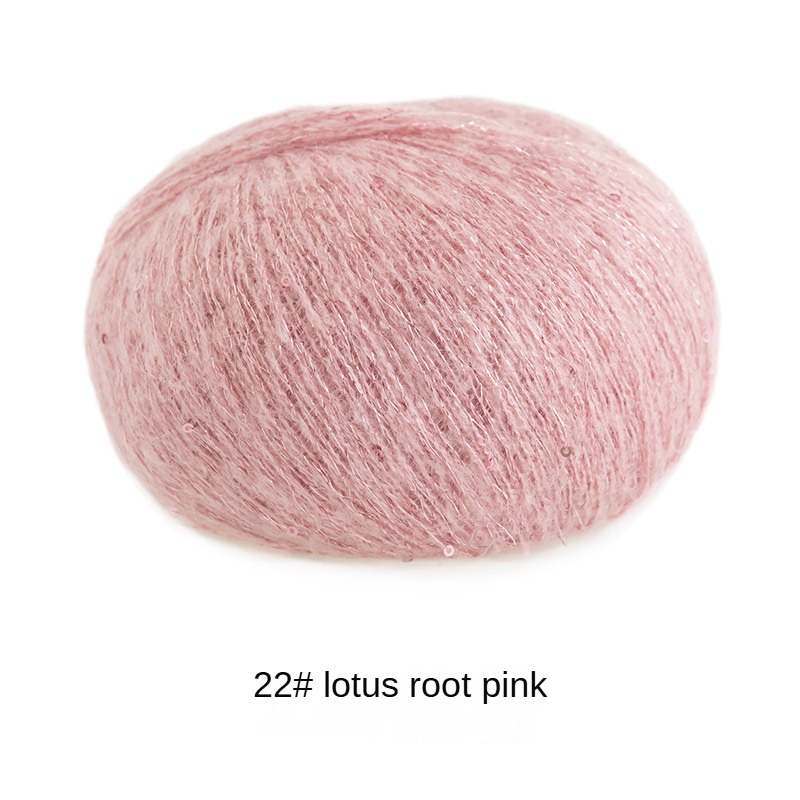 Phantom Feather Beads hand-woven gift crochet rod hat scarf sweater handmade gift diy clothes bag-HOOKSTH