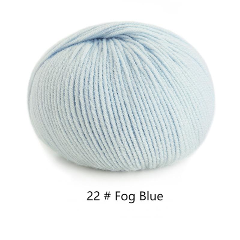 Su Su Sister home Morandi 6# Australian Merino wool thread hand-woven clothes hat scarf wool ball
