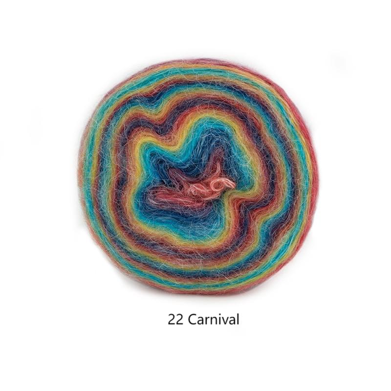 Su Su sister home impression sunrise according to package (box) wholesale wool ball hand-knitting DIY crochet stick