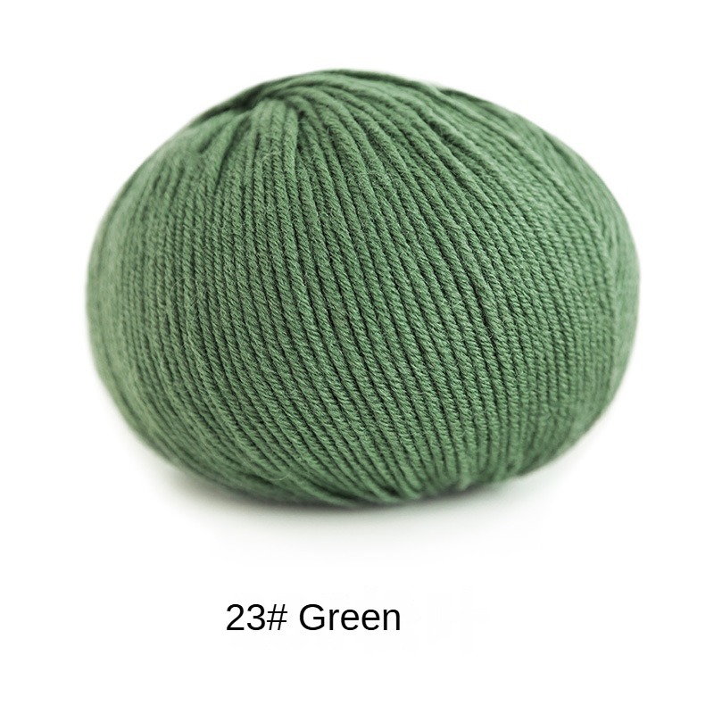 Morandi 6# Australian Merino wool yarn hand-woven gift crochet rod hat scarf sweater handmade gift diy clothes bag-HOOKSTH