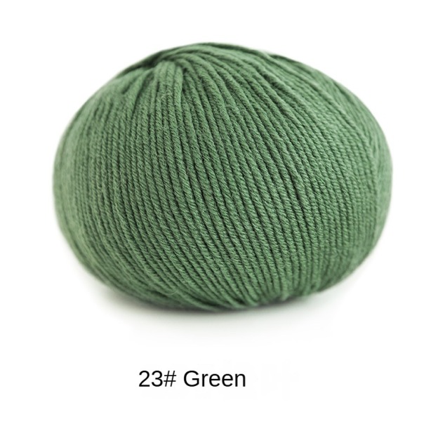 Morandi 6# Australian Merino wool yarn hand-woven gift crochet rod hat scarf sweater handmade gift diy clothes bag-HOOKSTH