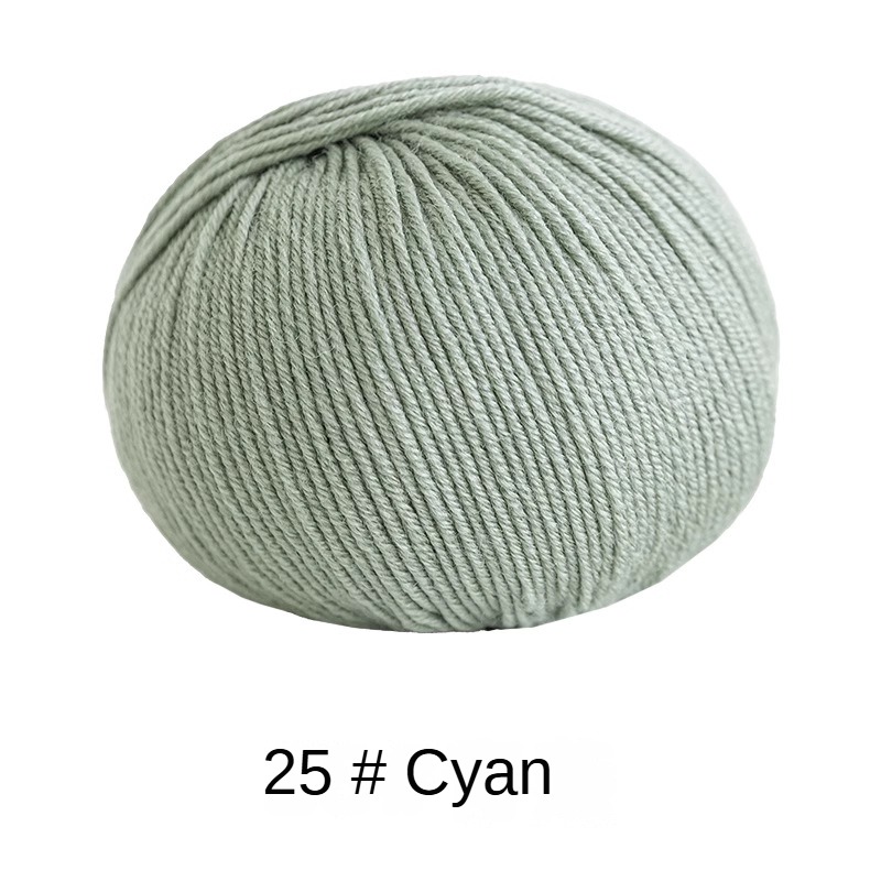Su Su Sister home Morandi 6# Australian Merino wool thread hand-woven clothes hat scarf wool ball