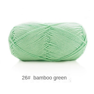 5-ply combed Cotton &  Acrylic hand knitting yarn 100g hand-woven gift crochet rod hat scarf sweater handmade gift diy clothes bag-HOOKSTH