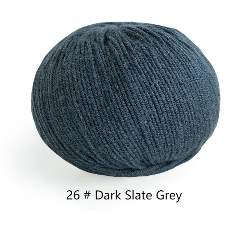 Su Su Sister home Morandi 6# Australian Merino wool thread hand-woven clothes hat scarf wool ball