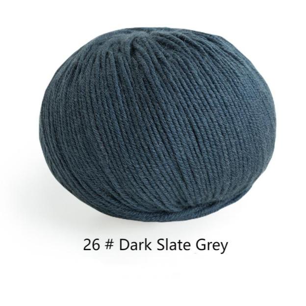 Morandi 6# Australian Merino wool yarn hand-woven gift crochet rod hat scarf sweater handmade gift diy clothes bag-HOOKSTH