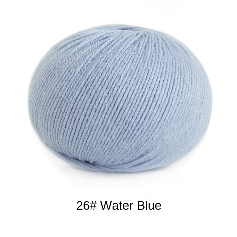 Morandi 4# Australian Merino wool yarn hand-woven gift crochet rod hat scarf sweater handmade gift diy clothes bag-HOOKSTH