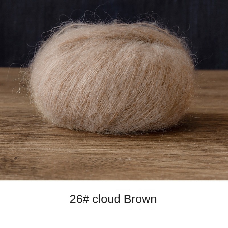 Su Su sister home South African young mohai according to the package (box) wholesale wool ball hand-woven DIY crochet rod