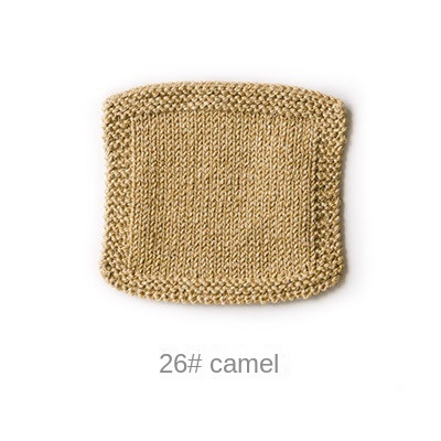 Wool cotton hand-made cotton yarn hand-woven gift crochet rod hat scarf sweater handmade gift diy clothes bag-HOOKSTH