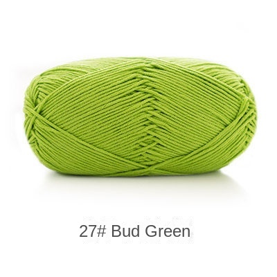 5-ply combed Cotton &  Acrylic hand knitting yarn 100g hand-woven gift crochet rod hat scarf sweater handmade gift diy clothes bag-HOOKSTH