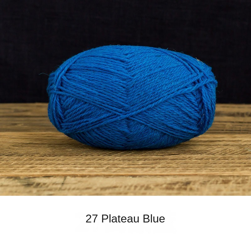 Delan wool yarn hand-woven gift crochet rod hat scarf sweater handmade gift diy clothes bag-HOOKSTH