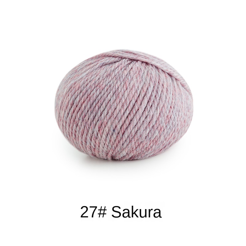 Su Su Sister home Morandi 8# Australian Merino wool thread handmade DIY woven clothes hat wool ball