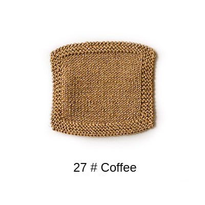Wool cotton hand-made cotton yarn hand-woven gift crochet rod hat scarf sweater handmade gift diy clothes bag-HOOKSTH