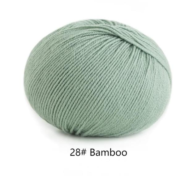 Morandi 4# Australian Merino wool yarn hand-woven gift crochet rod hat scarf sweater handmade gift diy clothes bag-HOOKSTH