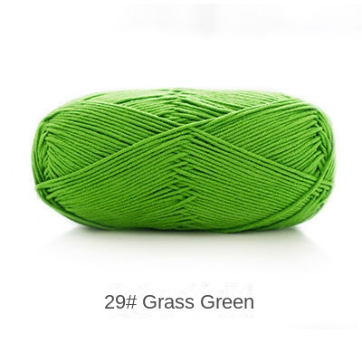 5-ply combed Cotton &  Acrylic hand knitting yarn 100g hand-woven gift crochet rod hat scarf sweater handmade gift diy clothes bag-HOOKSTH