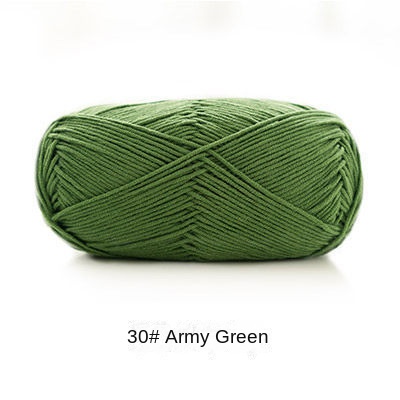 5-ply combed Cotton &  Acrylic hand knitting yarn 100g hand-woven gift crochet rod hat scarf sweater handmade gift diy clothes bag-HOOKSTH