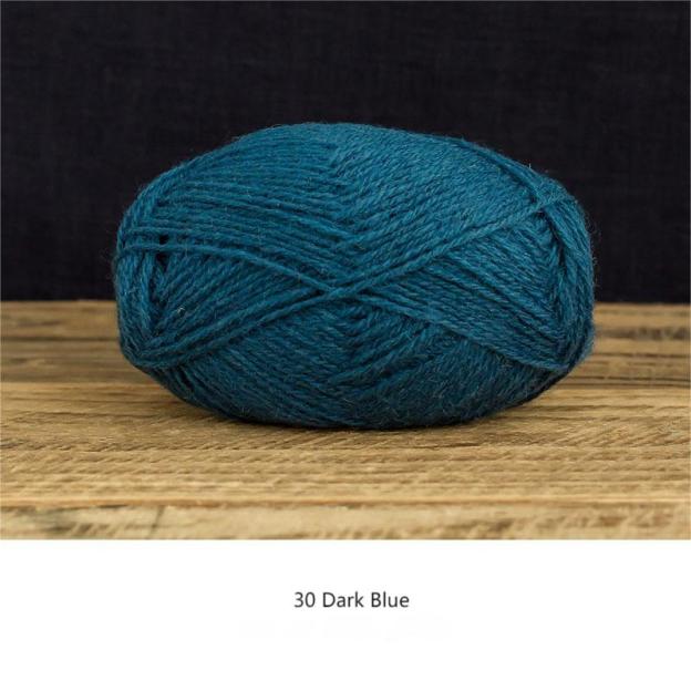 Delan wool yarn hand-woven gift crochet rod hat scarf sweater handmade gift diy clothes bag-HOOKSTH