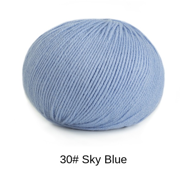 Morandi 4# Australian Merino wool yarn hand-woven gift crochet rod hat scarf sweater handmade gift diy clothes bag-HOOKSTH