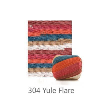 Fancy Dyeing Lace Yarn hand knitting yarn 50g hand-woven gift crochet rod hat scarf sweater handmade gift diy clothes bag-HOOKSTH