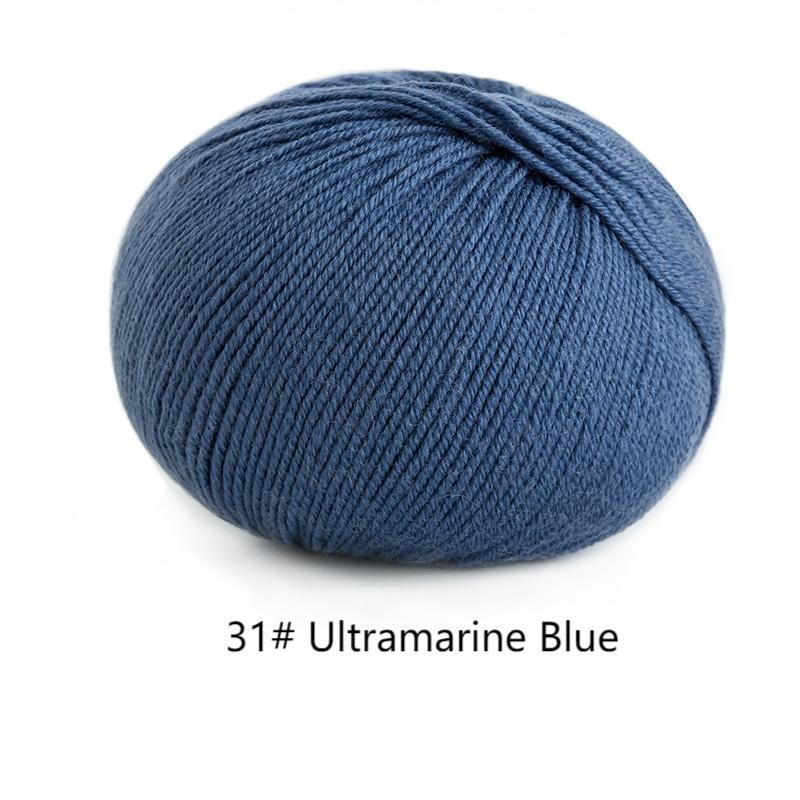 Morandi 4# Australian Merino wool yarn hand-woven gift crochet rod hat scarf sweater handmade gift diy clothes bag-HOOKSTH